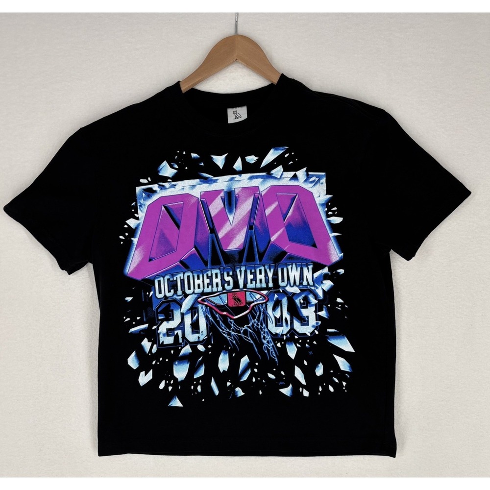 Drake OVO 2009 T Shirt October's Very Own Shattered Back Board XL